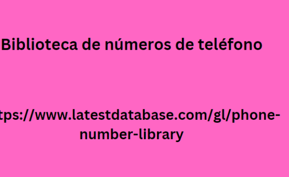 Biblioteca de números de teléfono